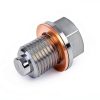 Magnetic Oil Drain Plug Stainless Steel DEEFILL-2