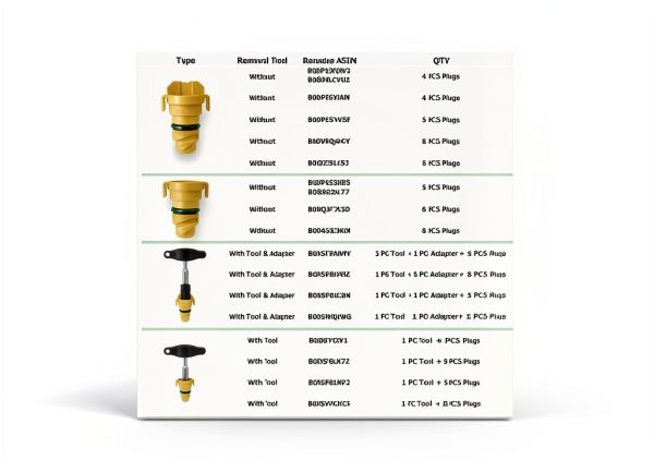 Oil Drain Plugs by Luvbestaken for Ford F-150-6