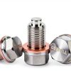 Magnetic Oil Drain Plug Stainless Steel DEEFILL-1