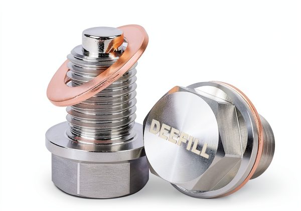 Magnetic Oil Drain Plug Stainless Steel DEEFILL-6