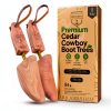 HOUNDSBAY Cedar Boot Tree for Men – 2 Pack Premium Moisture‑Absorbing-0