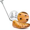 HOUNDSBAY Boot Stretcher – Metal & Beech Hardwood, 6 Bunion Plugs-3