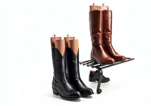 Cedar Boot Tree by HOUNDSBAY – 12 & 14 Inch Premium Cedar Shoe Shapers-2