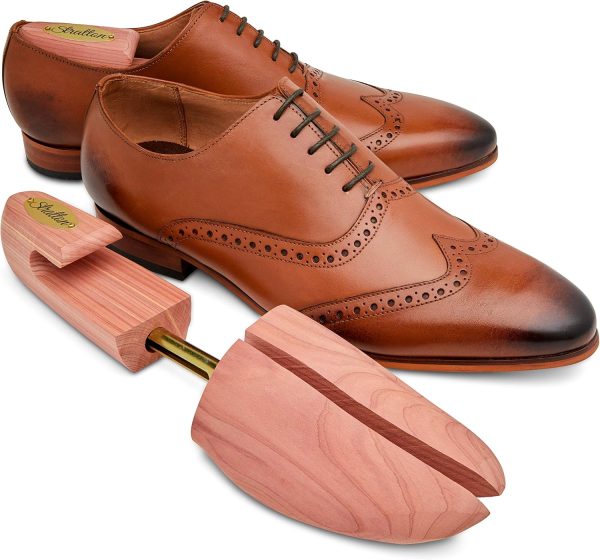 Stratton Cedar Shoe Tree Premium Red Cedar Adjustable Fit 1 Pack-1