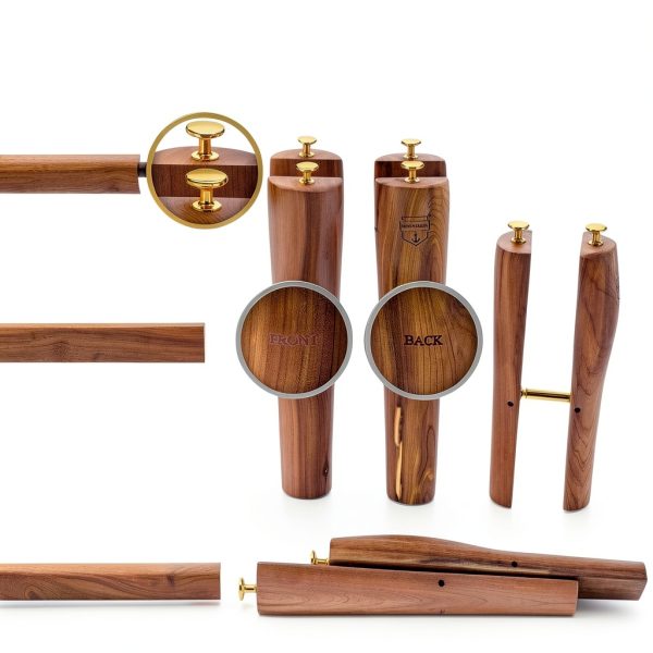 Cedar Boot Tree by HOUNDSBAY – 12 & 14 Inch Premium Cedar Shoe Shapers-3