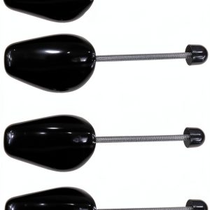 Shoe Tree Plastic Adjustable Shoe Shaper 2 Pairs Black & White-0