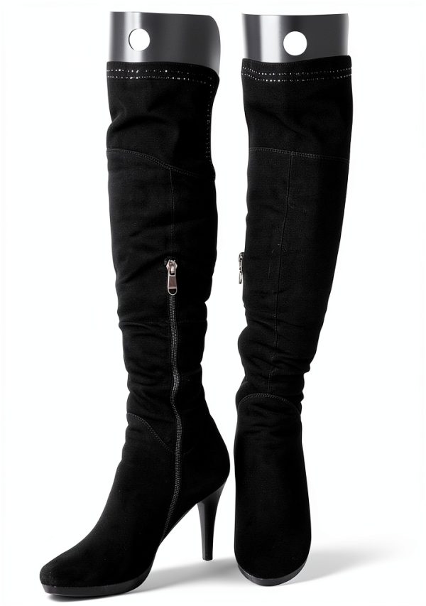 Boot Shapers FitGuard 8-16 Inch Black Transparent Shoe Tree Set-4