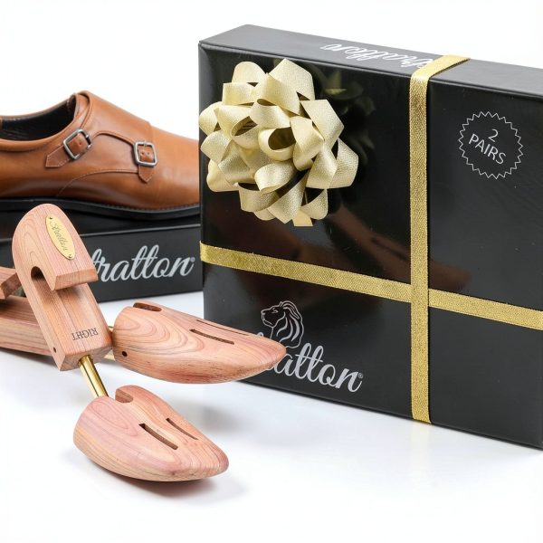 Stratton Cedar Shoe Tree Premium Red Cedar Adjustable Fit 1 Pack-4