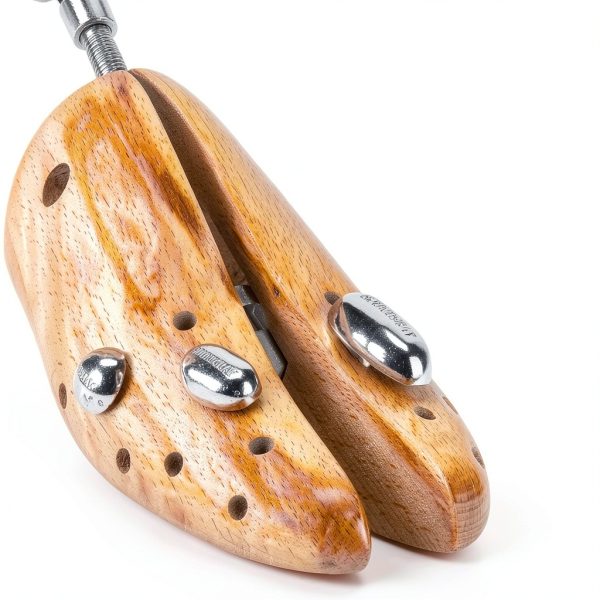HOUNDSBAY Boot Stretcher – Metal & Beech Hardwood, 6 Bunion Plugs-5