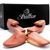 Stratton Cedar Shoe Tree Premium Red Cedar Adjustable Fit 1 Pack-0