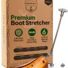 HOUNDSBAY Boot Stretcher – Metal & Beech Hardwood, 6 Bunion Plugs-0