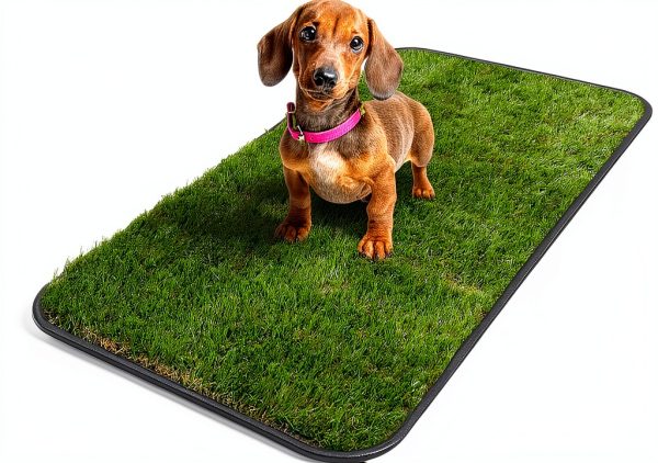 Artificial Grass Puppy Potty Training Pad Ottomanson 15x30 Tray-0