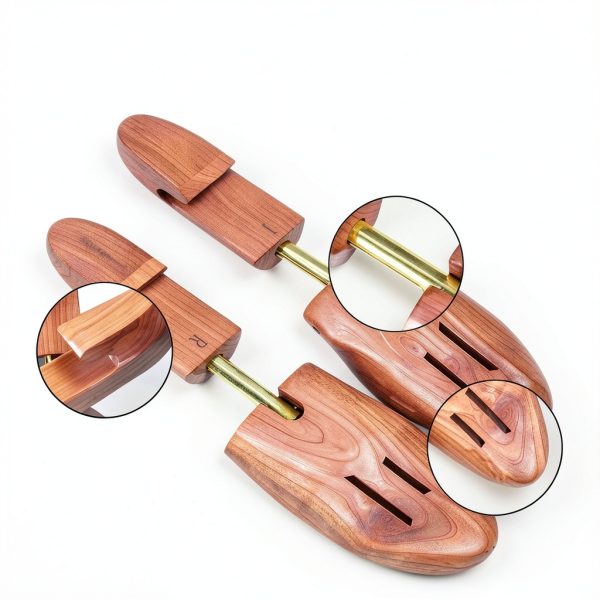 Cedar Space Wooden Shoe Stretcher Tree 6.5-14 Sizes 2-4PC-4