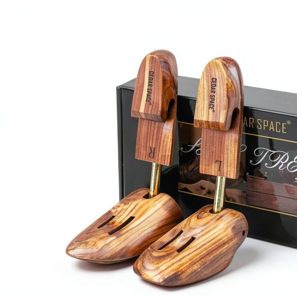 Cedar Space Wooden Shoe Stretcher Tree 6.5-14 Sizes 2-4PC-3